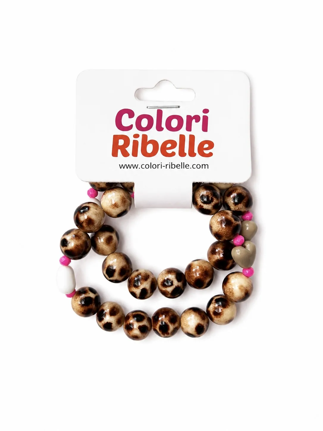 Mother&daughter bracelets leopard — Kindersieraden — Colori Ribelle