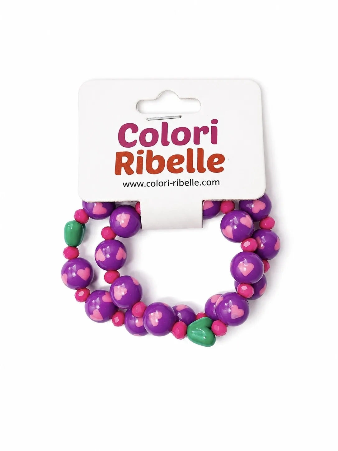 Mother&daughter bracelets purple — Kindersieraden — Colori Ribelle