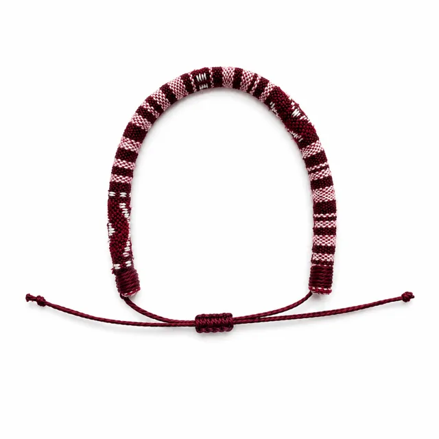 Bracelet boys bordeaux — Kindersieraden — Colori Ribelle