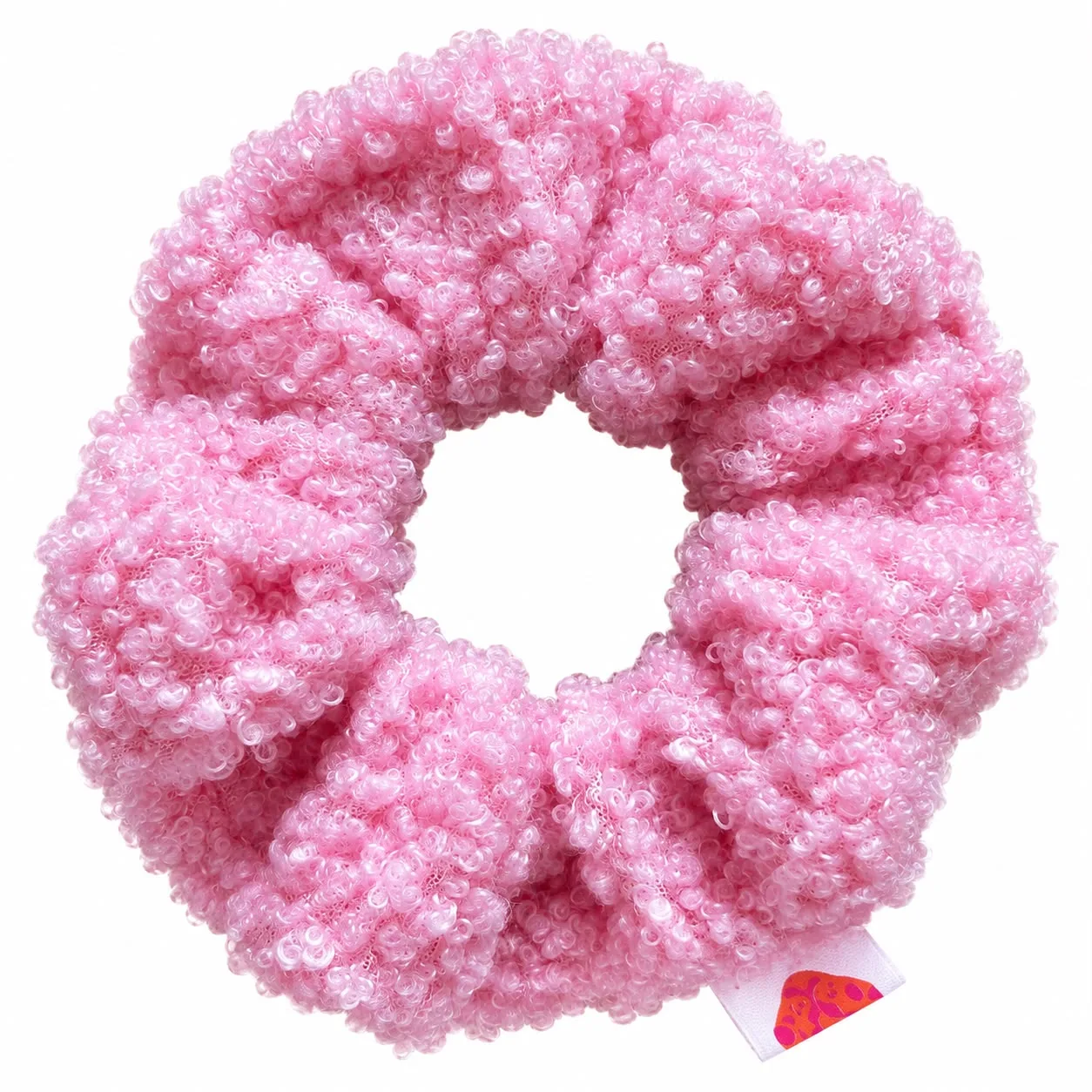 Scrunchie teddy pink — Scrunchies — Colori Ribelle