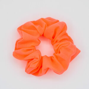 Scrunchie neon peach