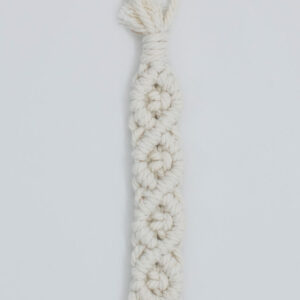 Speenkoord geknoopt creme