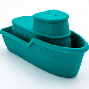 Siliconen bootje groen