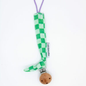 speenkoord groen geruit