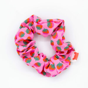 Scrunchie pink tomato