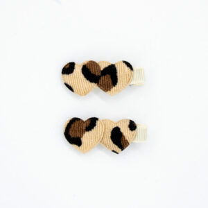 Babyspeldjes leopard hartjes