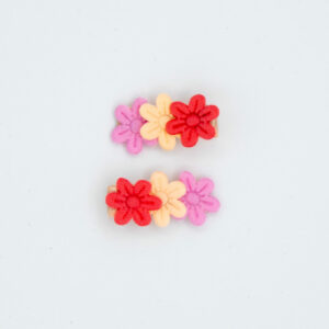 Babyspeldjes roze bloemen