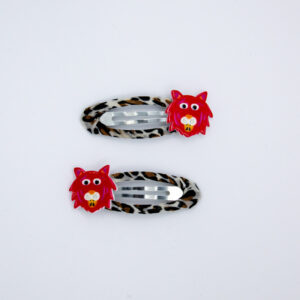 Haarspeldjes leopard lou