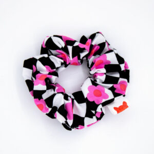 Scrunchie black & white