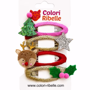 Haarspeldjes kerst set van 4